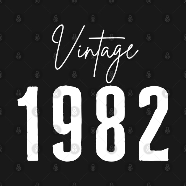 Vintage 1982 by oneduystore