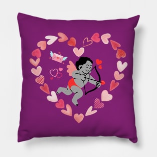 Happy 14 February, Valentine Day Pillow