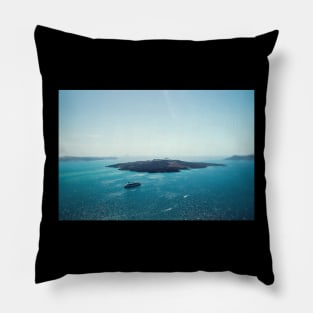 Blissful Life on the Aegean Pillow