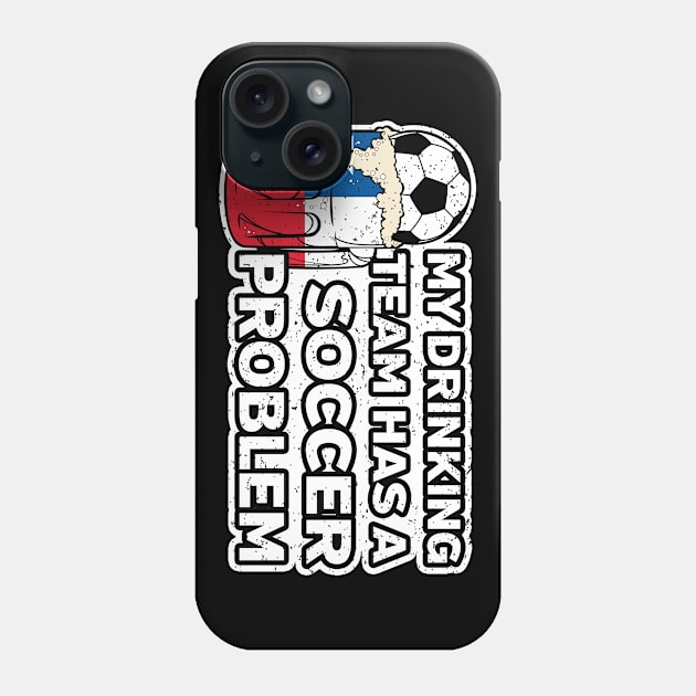 Chile Soccer Drinking Team Phone Case by megasportsfan