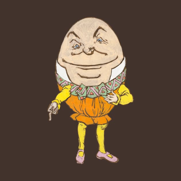 Eggman - Funny Design from Alice in Wonderland by KargacinArt