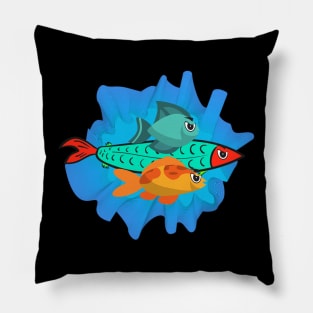 Tetra fish Pillow