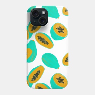 Papaya pattern Phone Case