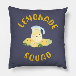 Lemonade Squad Pillow