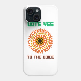 Vote Yes To The Voice Indigenous Voice To Parliament Phone Case