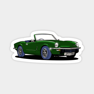 Triumph Spitfire Mk IV in green Magnet