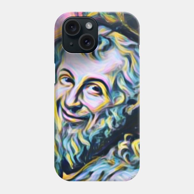 Democritus Portrait | Democritus Artwork 7 Phone Case by JustLit