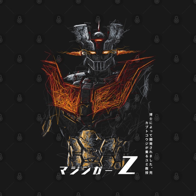 Super Robot Mazinga by ozzi invader