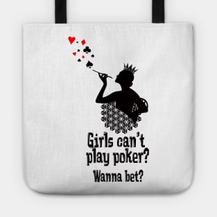 poker girl #poker Tote