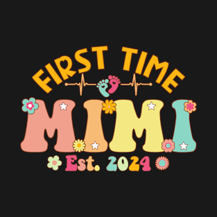 First Time Mimi 2024 Pregnancy Announcement New Mimi T-Shirt