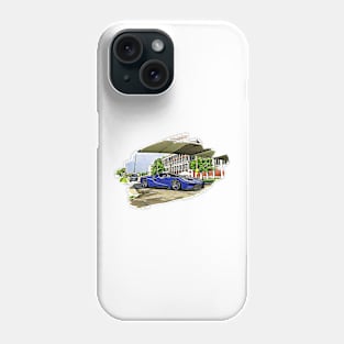 GT Detroit Print Phone Case