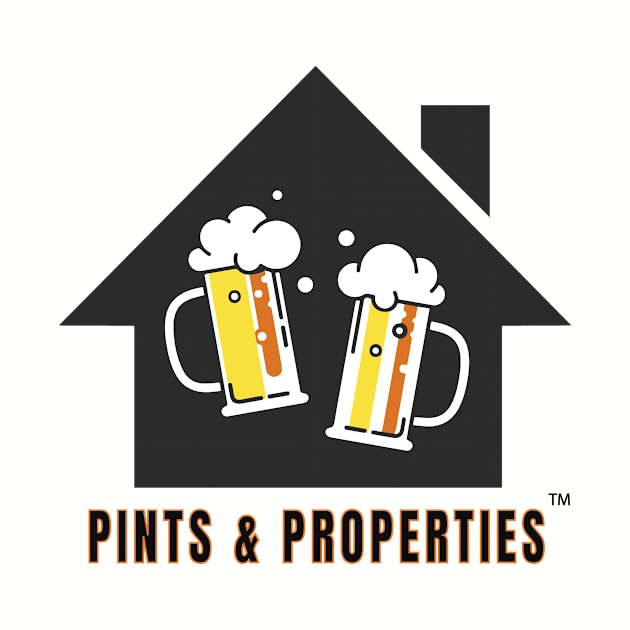 Pints and Properties Logo by Five Pillars Nation