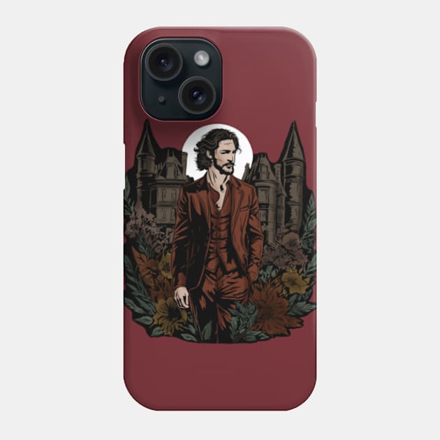 Hozier Dracula Botanical Phone Case by gloomynomad