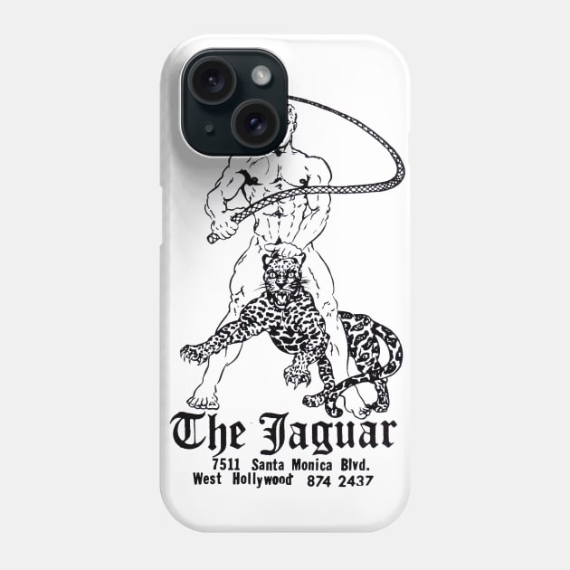 The Jaguar Retro Gay Los Angeles LGBT Vintage Phone Case by WearingPride