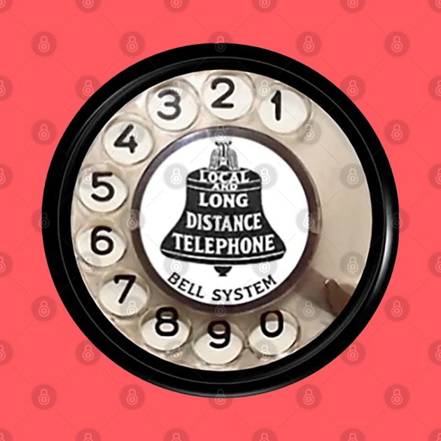 Bell System Vintage Rotary Dial by RetroZest