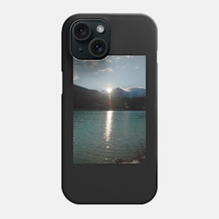 Mist on Green Lake Phone Case