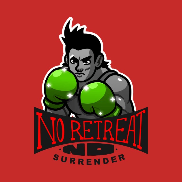 No Retreat, No Surrender by arigatodesigns
