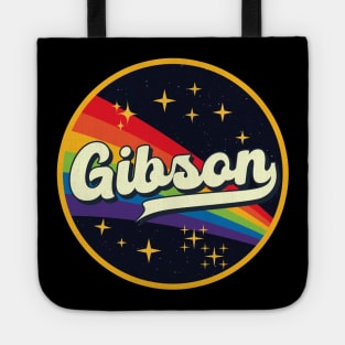 Gibson // Rainbow In Space Vintage Style Tote