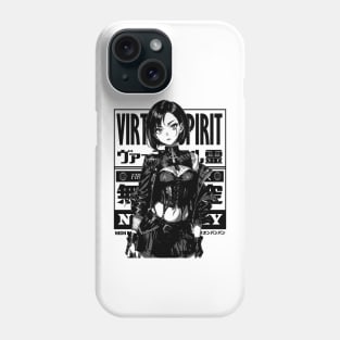 Cyberpunk Girl Goth Grunge Japanese Fashion Phone Case