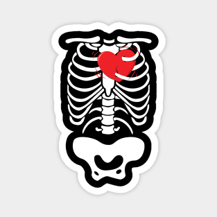 Halloween Skeleton Rib Cage Magnet