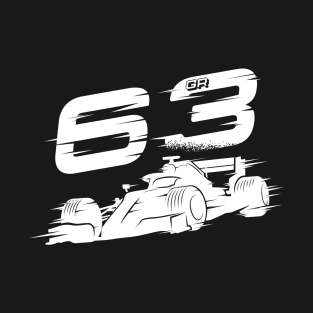 We Race On! 63 [White] T-Shirt