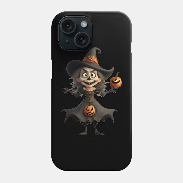 Witchgirl Phone Case by Virshan