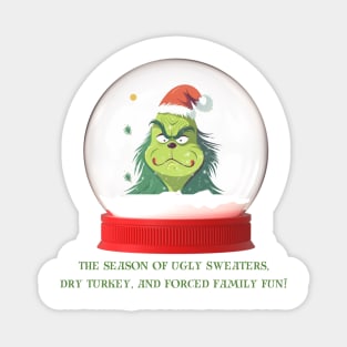 Christmas Grinch Magnet