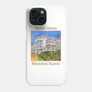 Grand Hotel in Mackinaw Island, Michigan Phone Case