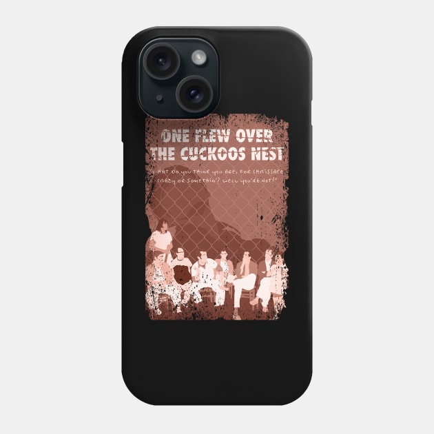 McMurphy's Escape Wardrobe Nest T-Shirts, Defy the System with Stylish Nonconformity Phone Case by JaylahKrueger