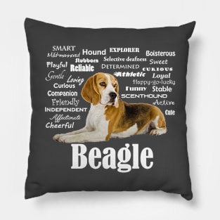 Beagle Traits Pillow