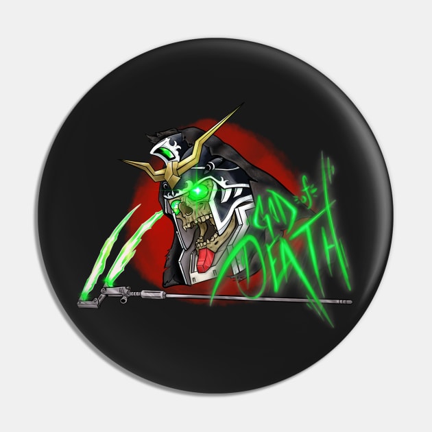 God of Death Pin by xdrewstroyerx