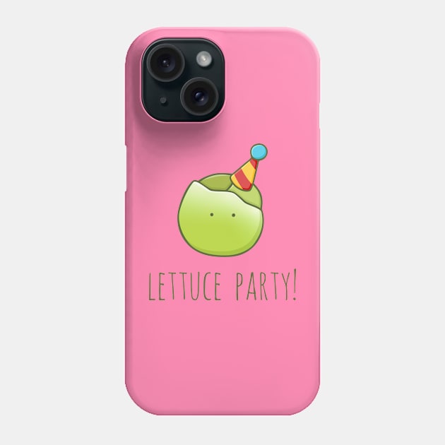 Lettce Party! Phone Case by myndfart