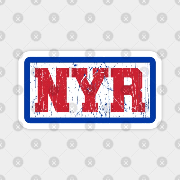 NYR / Rangers Magnet by Nagorniak