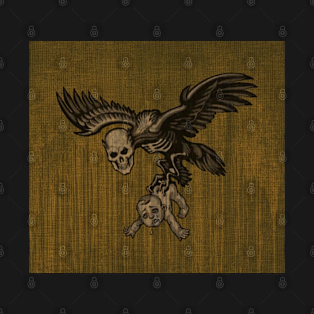 Fallout Tapestry 11 - Talon Company Flag by Cleobule