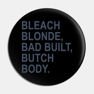 bleach blonde bad built butch body - jasmine crockett Pin