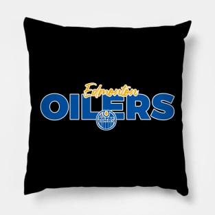 Edmonton. Oilers Pillow