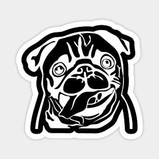 Charming Pug Pal - Adorable Pug Dog Magnet