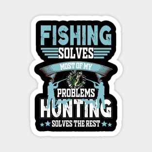 Hunting fishing Magnet