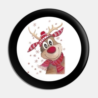 Red Deer Pin