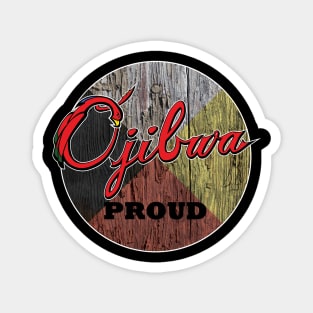 Ojibwa Proud Medicine Wheel Magnet