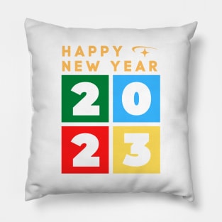 Happy New Year 2023 Pillow