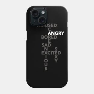 Angry Emotion Sci Fi Shirt Phone Case