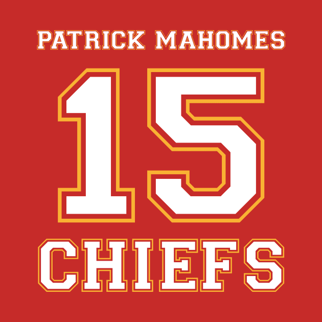 PATRICK MAHOMES N° 15 by HarlinDesign