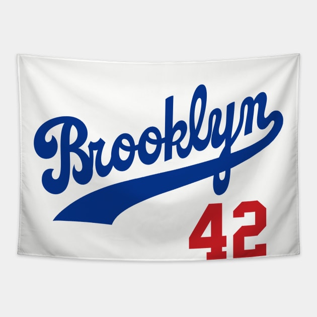 Brooklyn 42 Tapestry by FanSwagUnltd