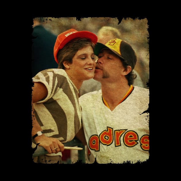 Goose Gossage and Wife in San Diego Padres by SOEKAMPTI