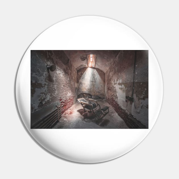 Eastern State Penitentiary Pin by jswolfphoto