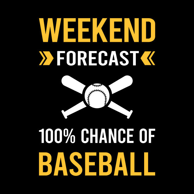 Weekend Forecast Baseball by Bourguignon Aror