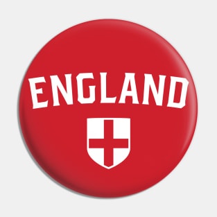 England Sports Fan • Classic Flag Shield National Team Support Badge Pin