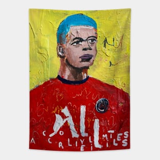 Kylian Mbappe Tapestry