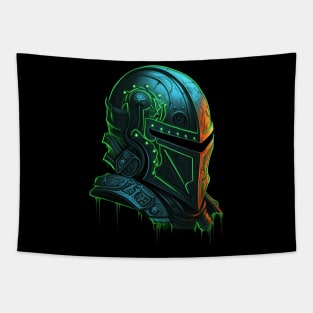 Helmeted Valor Tapestry